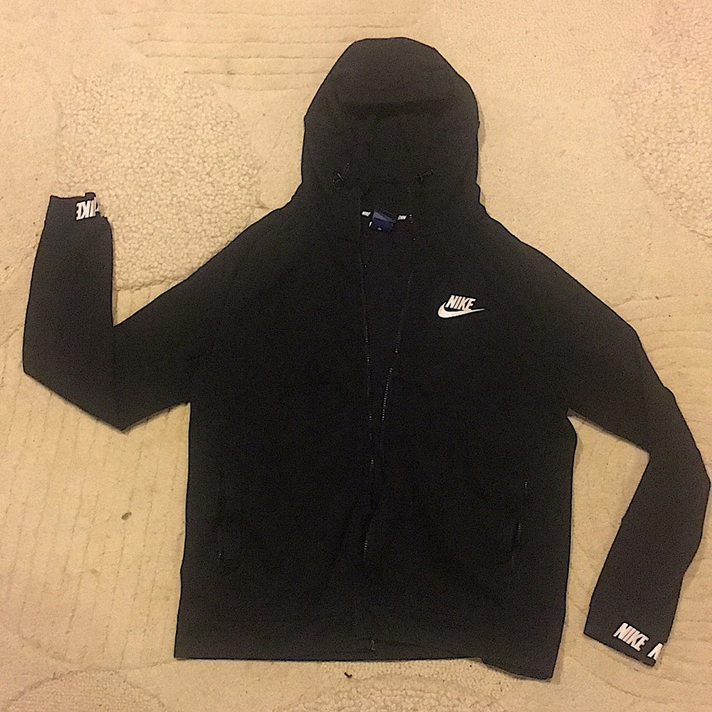 Black Nike Zipper Hoodie